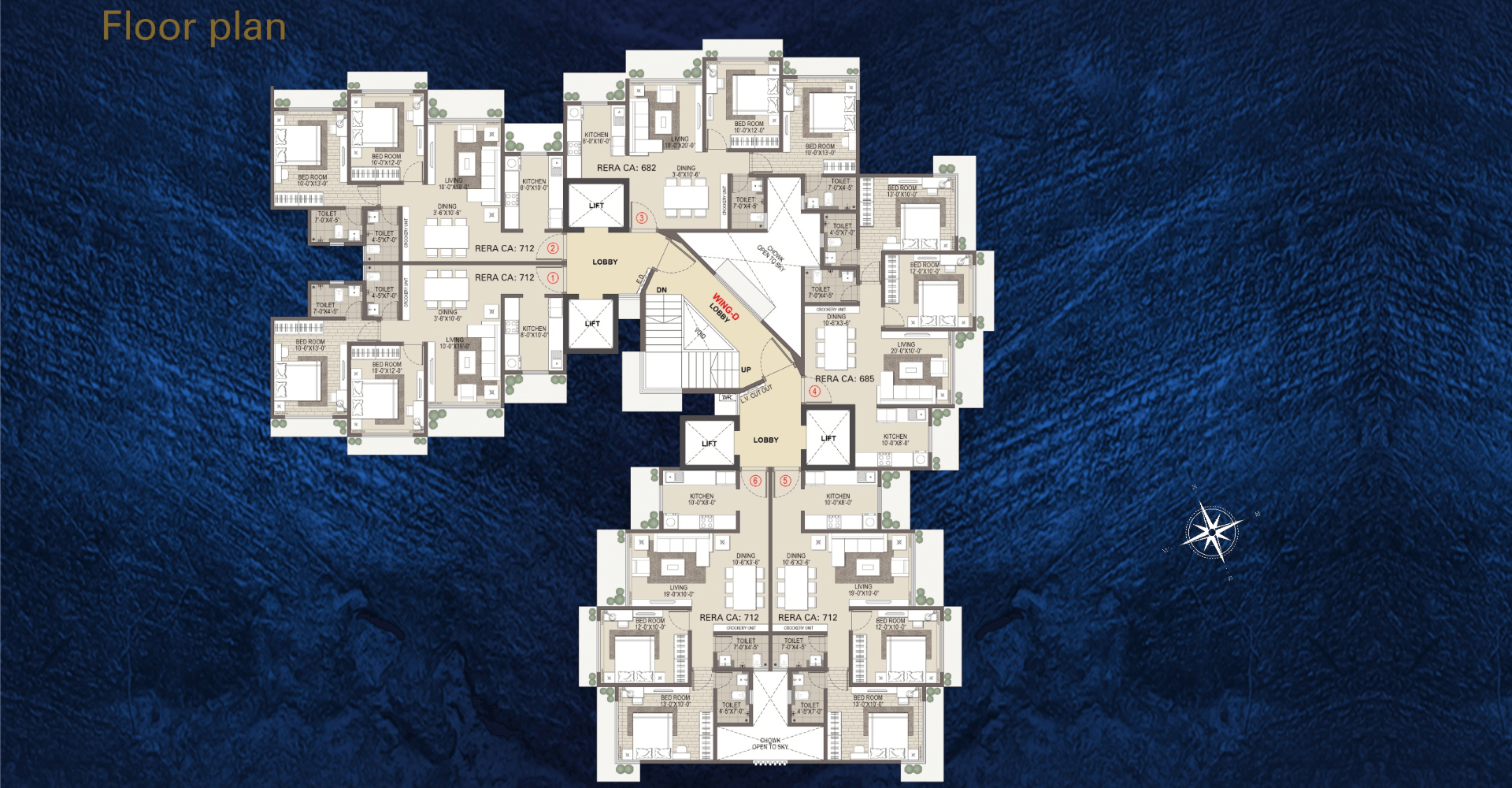 Dreamax Vega floorplan