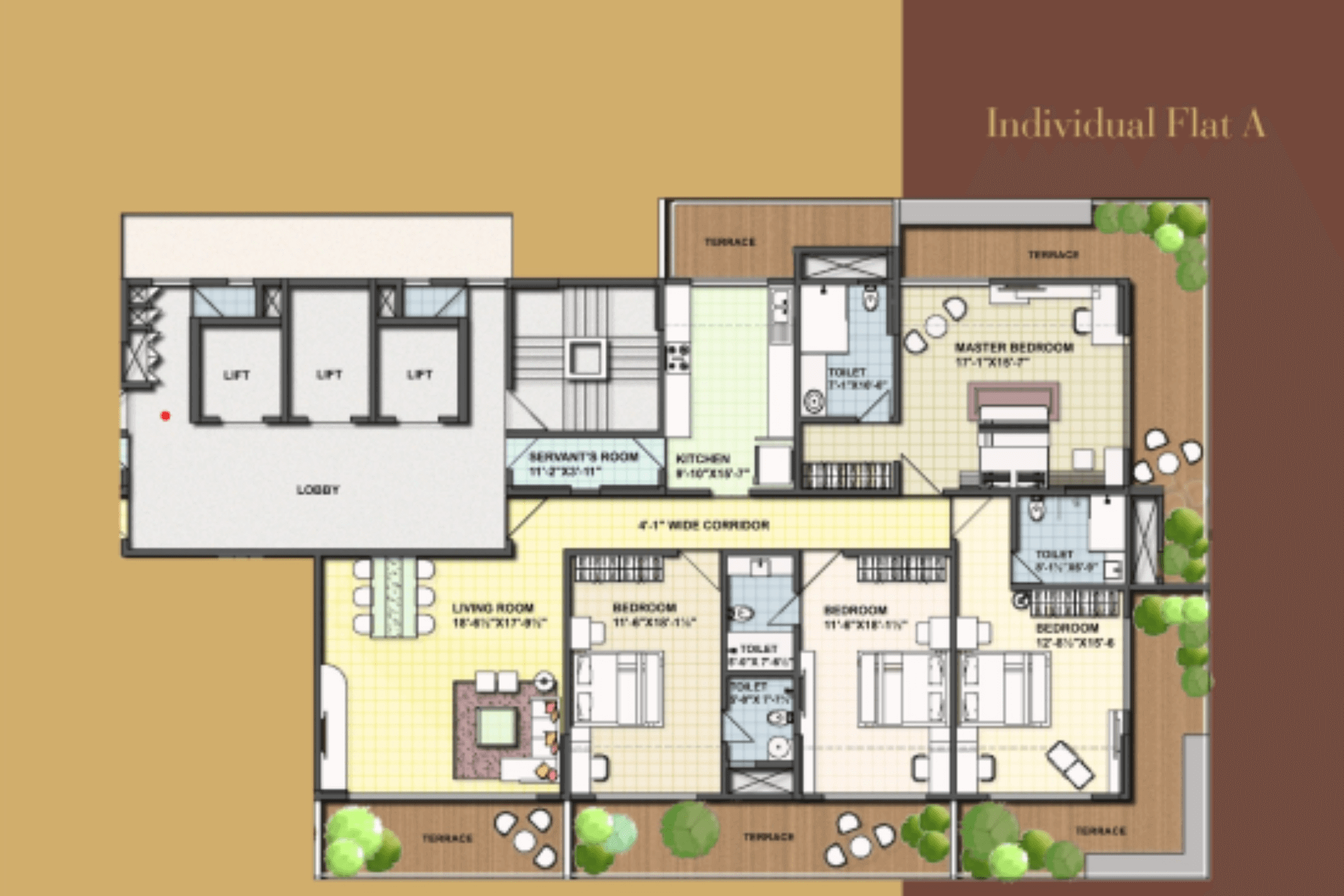 Grand Pallazo floorplan