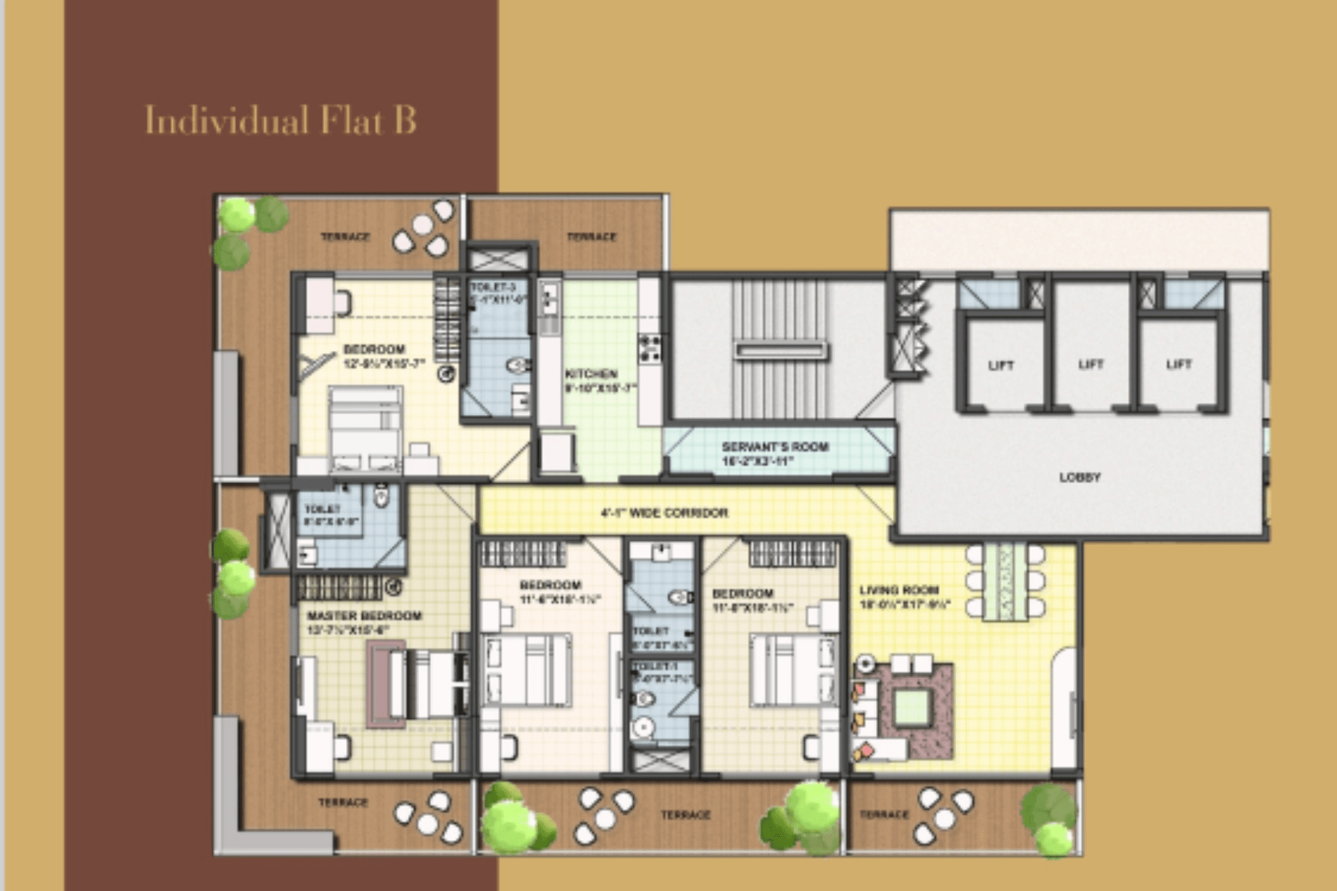 Grand Pallazo floorplan